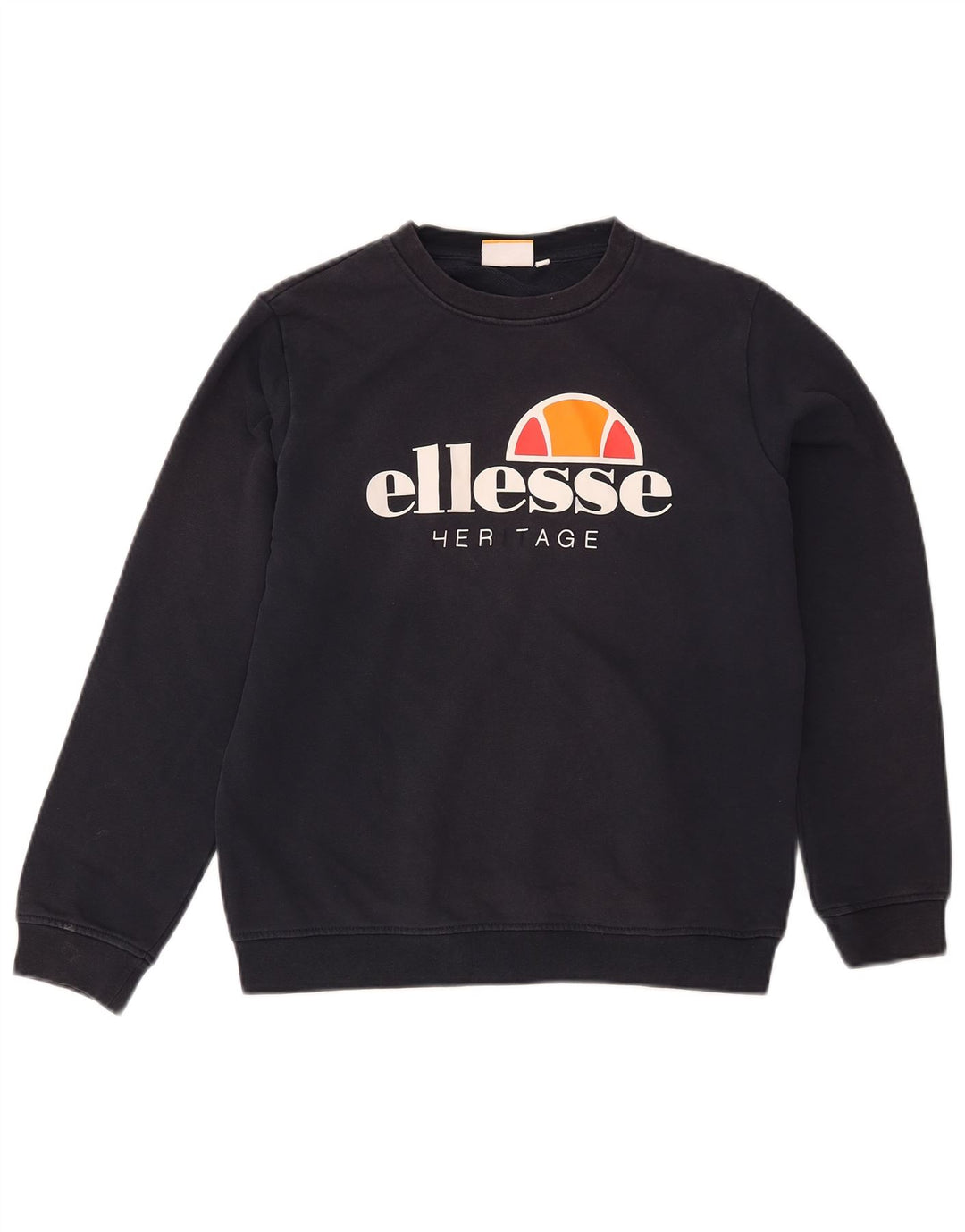 Felpa grafica per ragazzi Ellesse, 11-12 anni, in cotone blu navy