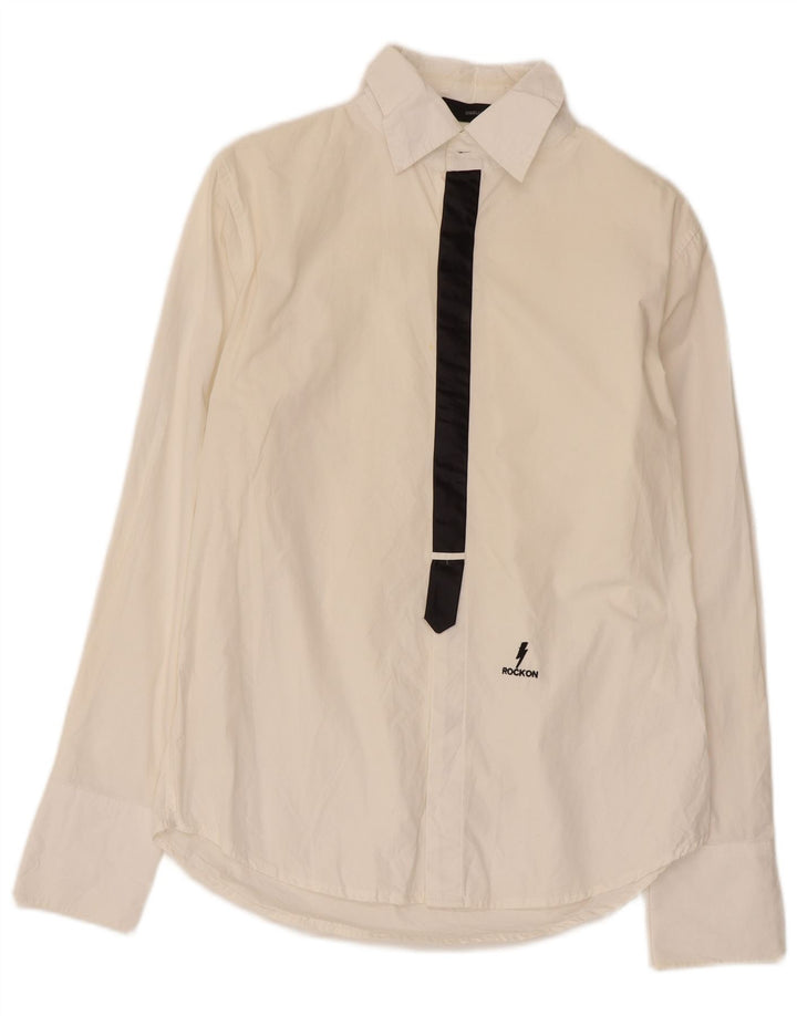 Camicia Dsquared2 Uomo IT 50 Medio Bianco