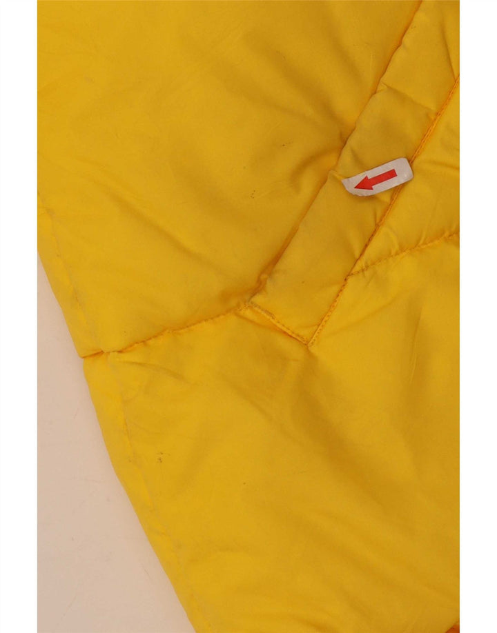 Giacca imbottita da donna Ragazza UK 14 Large Giallo in poliammide