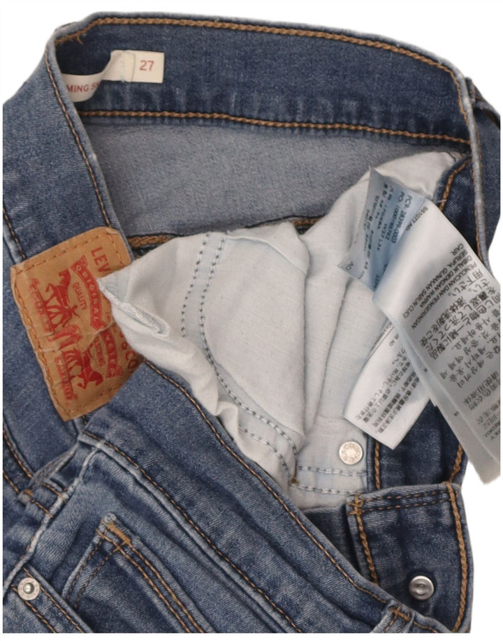 Jeans skinny dimagranti da donna Levi's W27 L34 cotone blu
