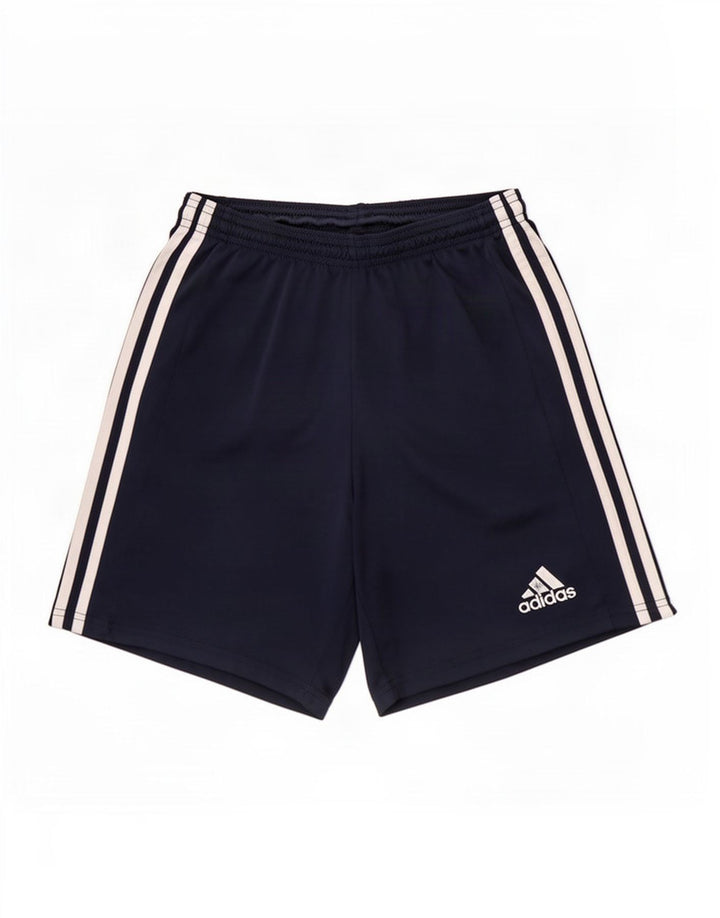 Pantaloncini sportivi Adidas Aeroready da uomo piccoli in poliestere blu navy