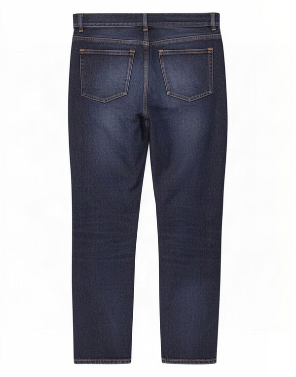 Jeans dritti regolari da uomo Cos W30 L28 cotone blu navy