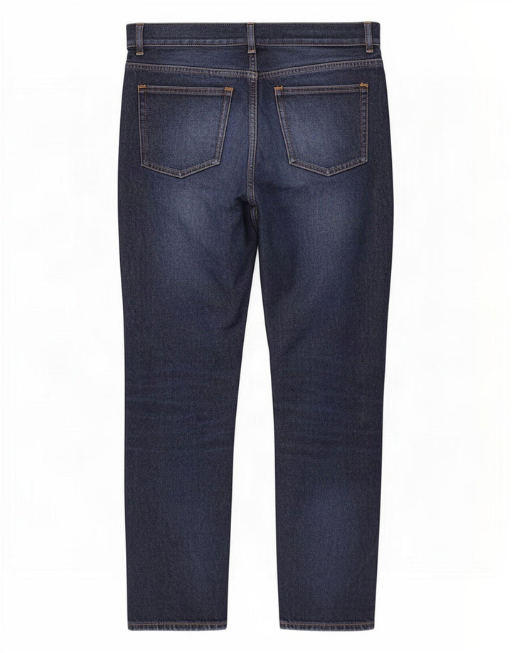 Jeans dritti regolari da uomo Cos W30 L28 cotone blu navy