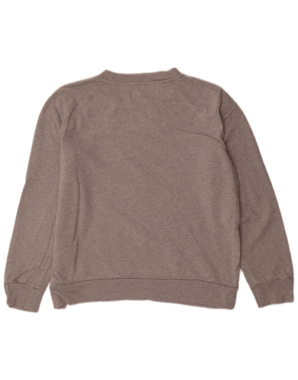 CALVIN KLEIN JEANS Felpa con grafica da donna Maglione UK 18 XL Cotone grigio