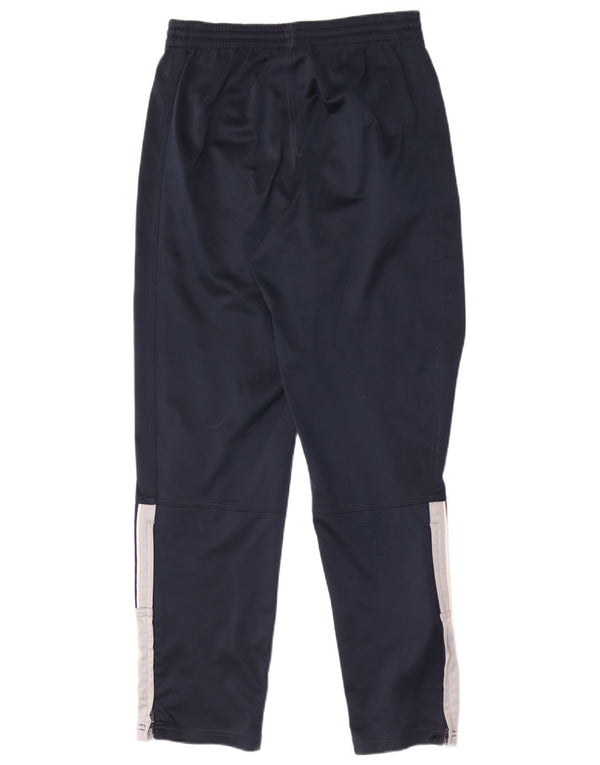 Pantaloni da tuta da uomo Adidas UK 32/34 XS Poliestere color block blu navy