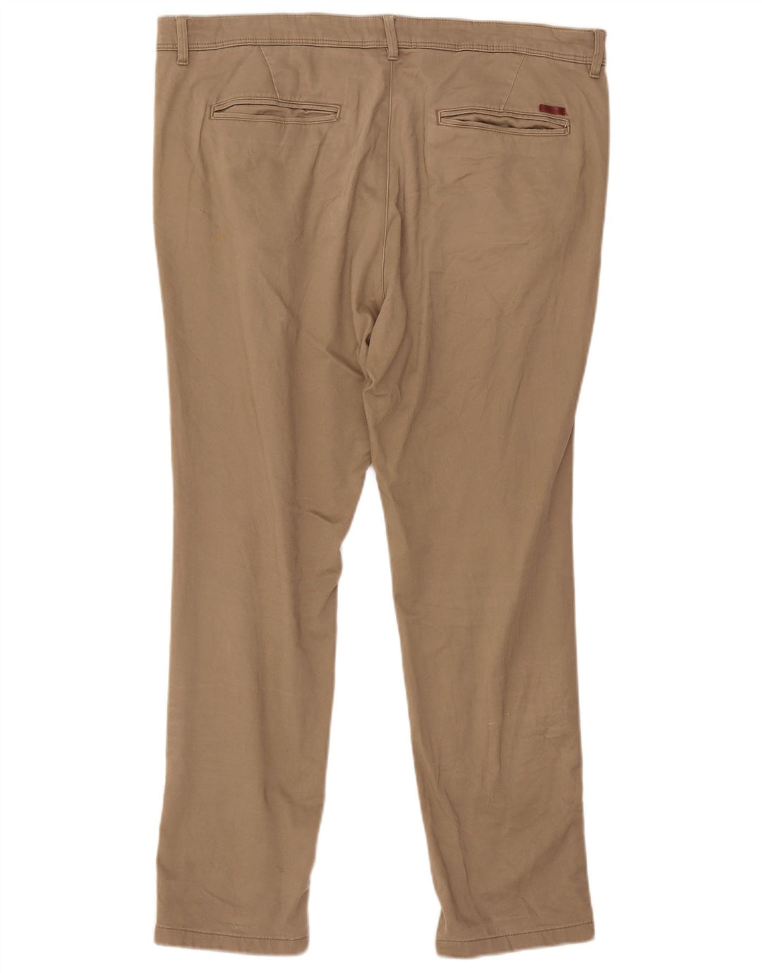 Pantaloni chino slim da uomo Jack & Jones W36 L30 cotone beige