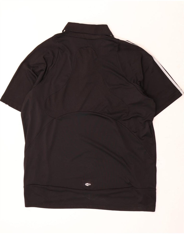 Polo Adidas Uomo Clima 365 2XL Poliestere color block nero