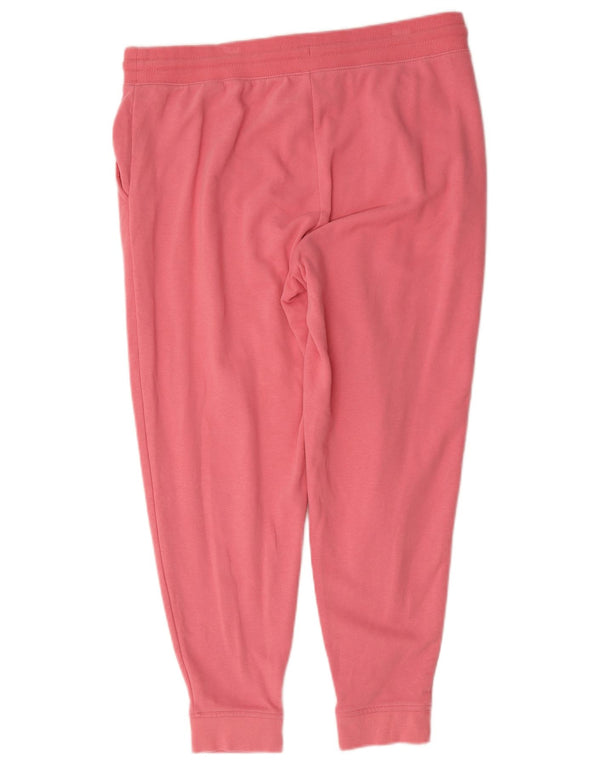 Pantaloni da tuta da donna Marks & Spencer Joggers UK 16 Large Rosa Cotone