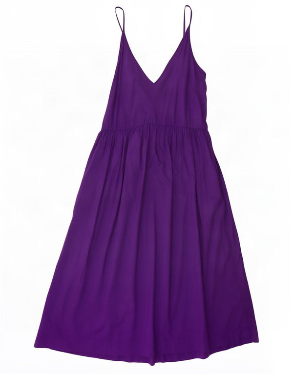 Vestito estivo da donna Benetton UK 6 XS cotone viola