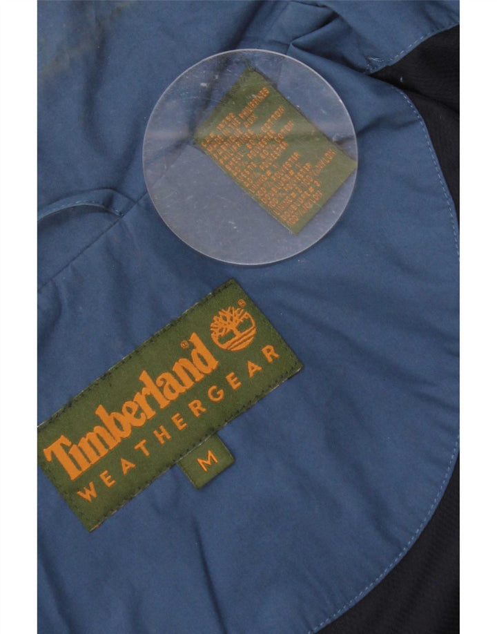 Giacca antipioggia da uomo Timberland UK 38 cotone medio blu navy
