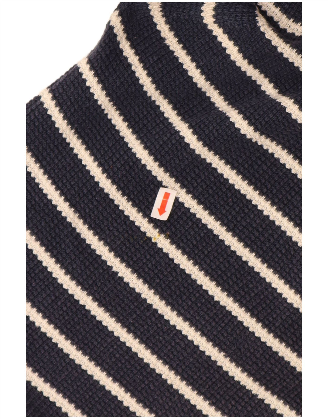 BARBOUR Maglione girocollo da uomo in cotone a righe medie blu navy