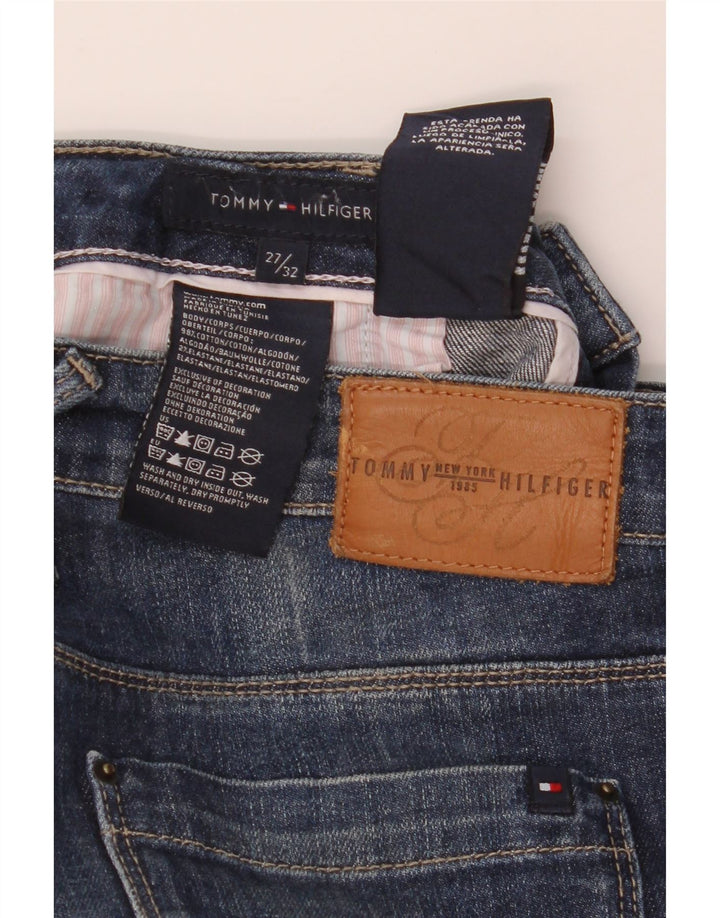 TOMMY HILFIGER Jeans bootcut da donna W27 L32 cotone blu