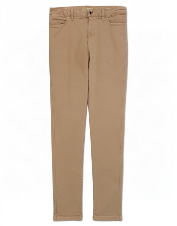 Pantaloni casual skinny da donna Zara EU 38 Small W28 L30 Beige