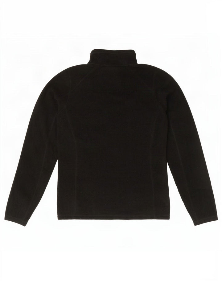 Maglione in pile da donna con collo e zip The North Face UK 10 piccolo poliestere nero