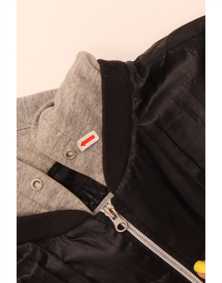 Giacca bomber con cappuccio da donna Champion UK 18 XL poliestere nero