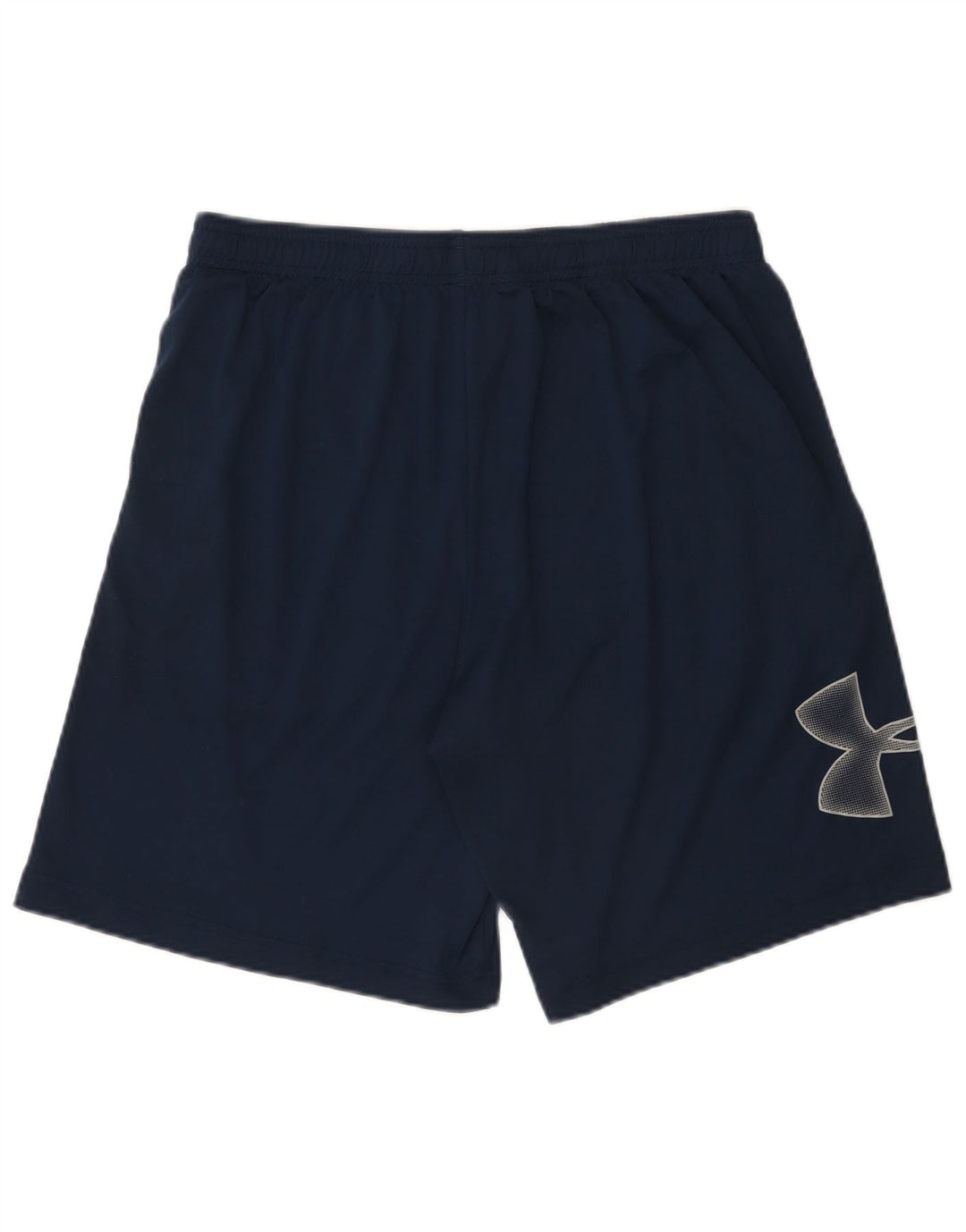 Under Armour Pantaloncini sportivi grafici da uomo di grandi dimensioni in poliestere blu navy