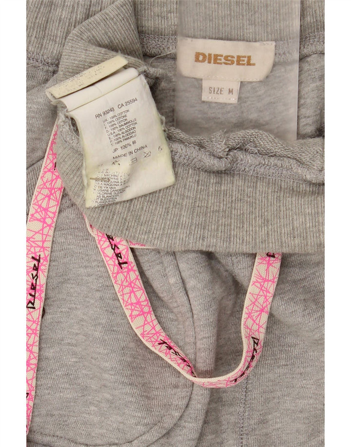 Pantaloni da tuta da donna Diesel Joggers UK 14 Cotone grigio medio