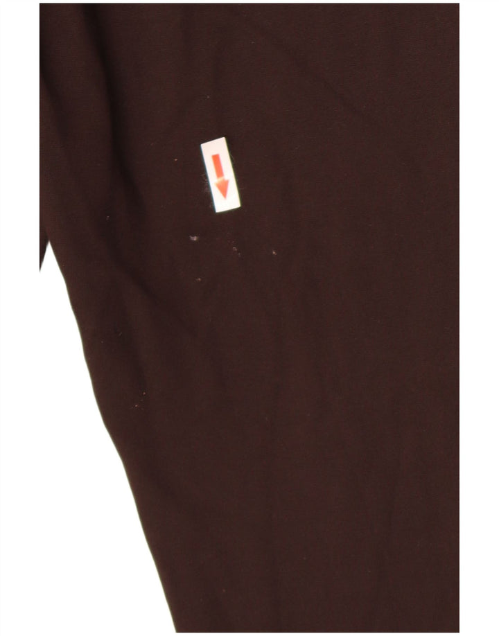 Leggings Zara da donna UK 16 Large in viscosa marrone