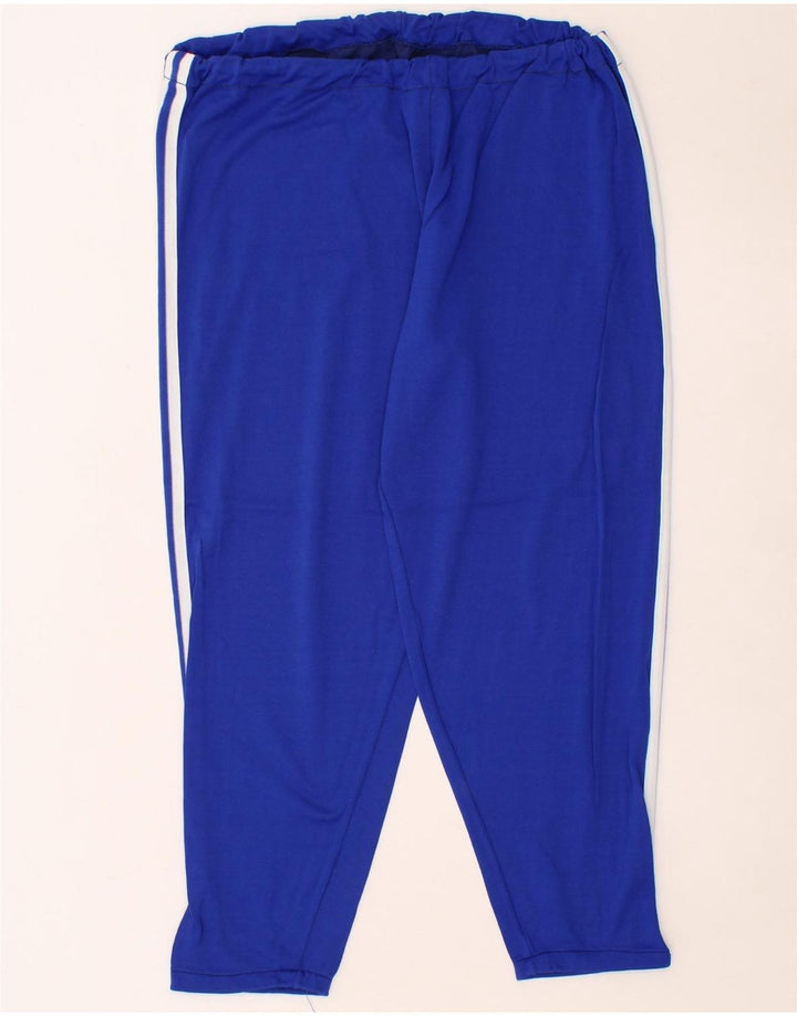 VINTAGE Mens Tracksuit Trousers Large  Blue Vintage Vintage and Second-Hand Vintage from Messina Hembry 