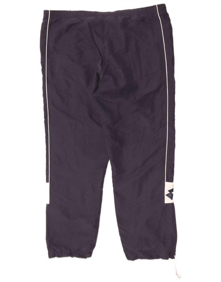 Pantaloni da tuta con grafica da uomo Lotto 2XL Poliestere a blocchi di colore blu navy