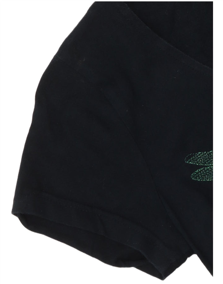 DESIGUAL Top tunica asimmetrica grafica per ragazze 13-14 anni blu navy floreale