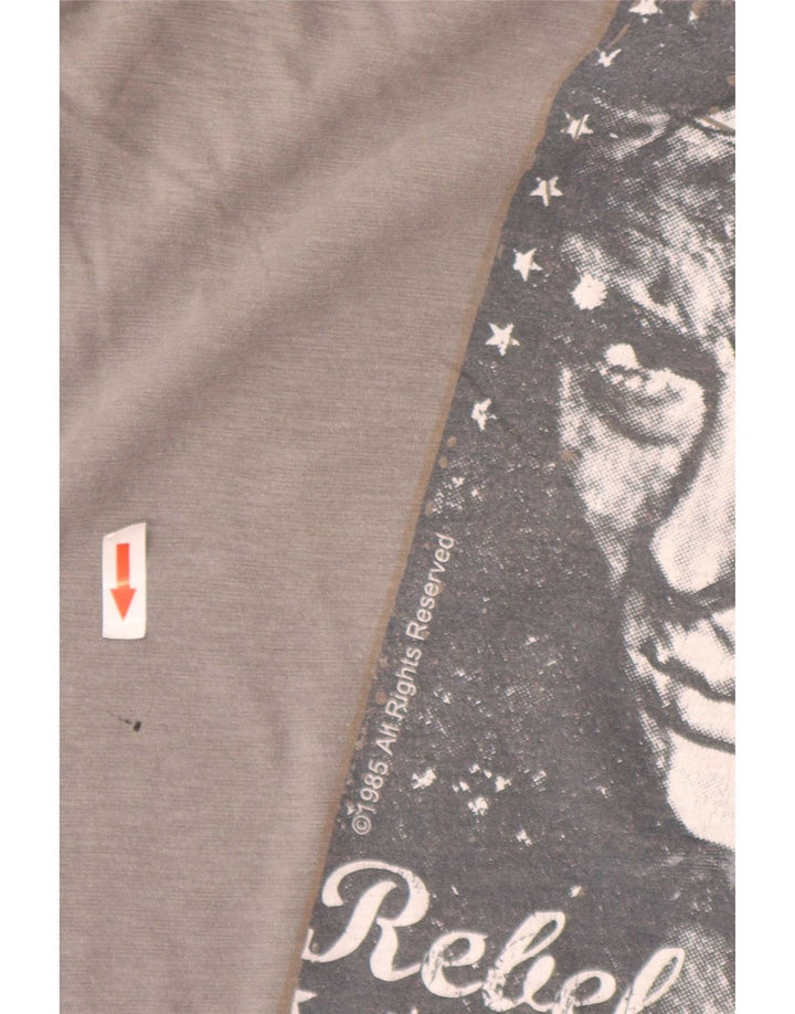 T-shirt grafica da uomo Marlboro Classics Top XL Grigio retrò