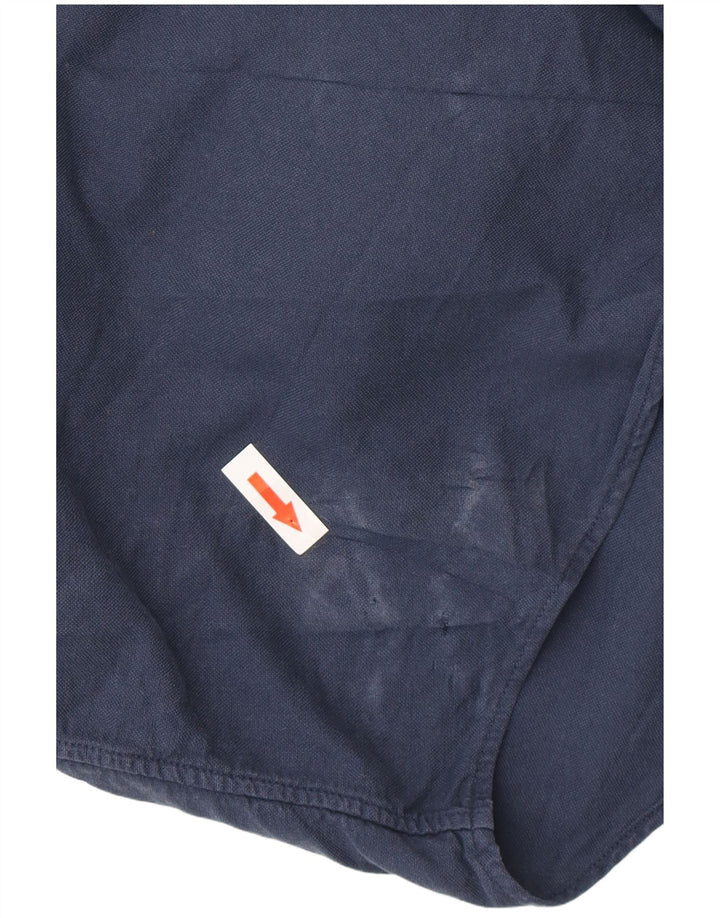 Camicia da uomo Ralph Lauren piccola in cotone blu navy