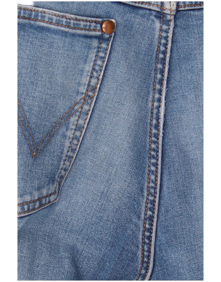 Jeans dritti da uomo Wrangler W33 L32 cotone blu