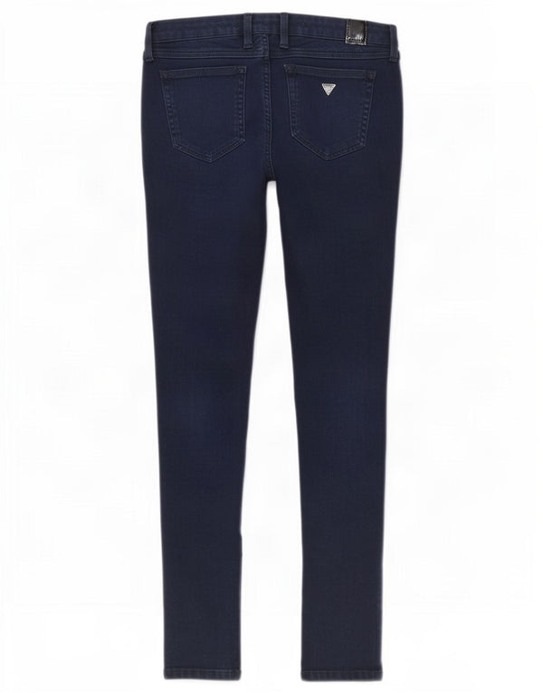Guess Jeans skinny Marlin da donna W29 L31 Blu navy Cotone