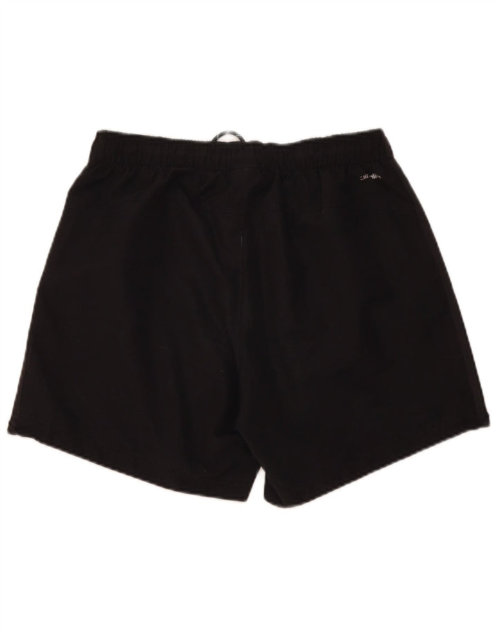 Pantaloncini sportivi Adidas Climalite da uomo medio poliestere nero