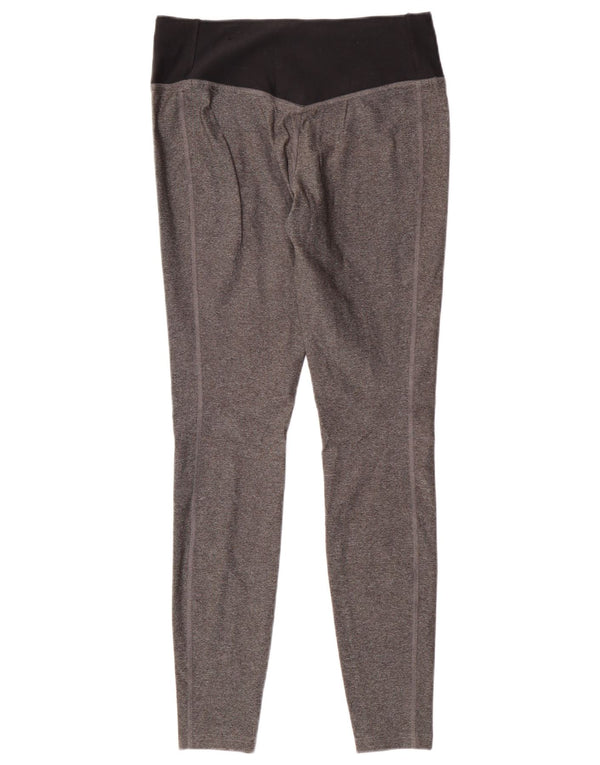 Leggings Dri Fit da donna NIKE UK 12 Poliestere color block grigio medio