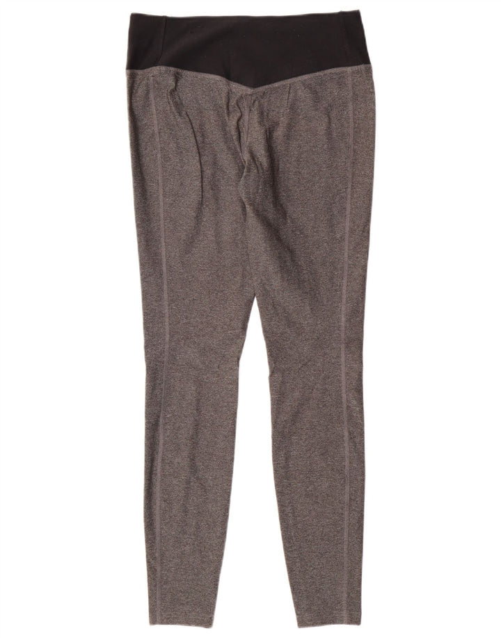 Leggings Dri Fit da donna NIKE UK 12 Poliestere color block grigio medio