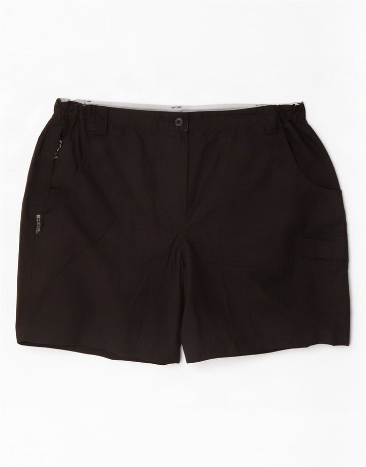 Pantaloncini cargo da donna Mountain Warehouse UK 16 Large W34 Poliestere nero