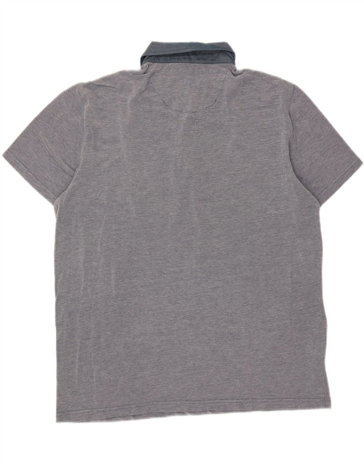 Polo da uomo Penguin XL in cotone blu