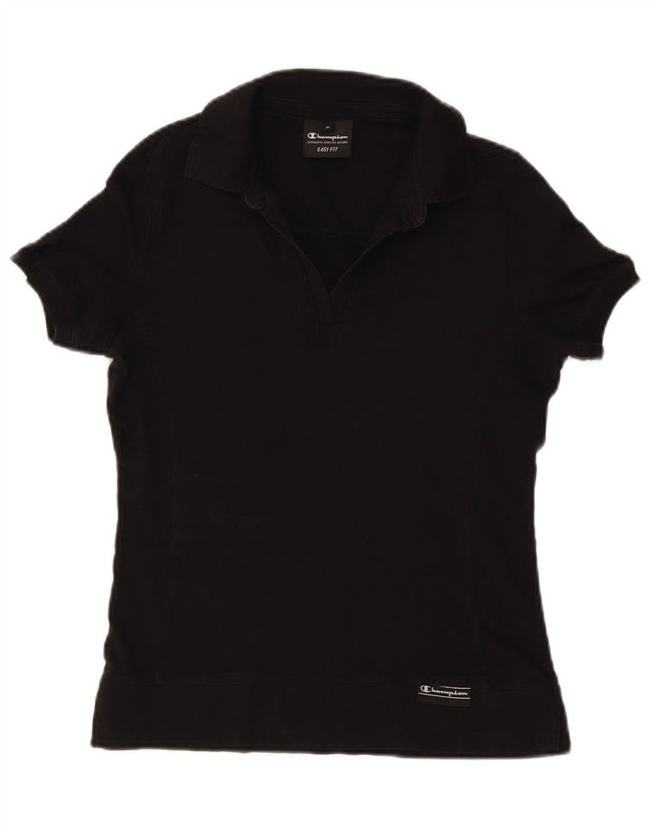 Polo Champion da donna Easy Fit UK 10 piccola nera