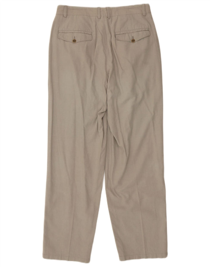 Pantaloni chino con pegging da uomo Camel IT 48 medio W32 L32 Cotone beige