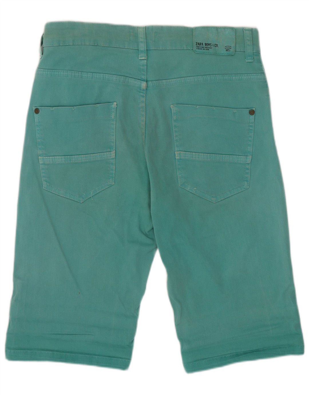Pantaloncini casual da ragazzo Zara 13-14 anni W28 Verde