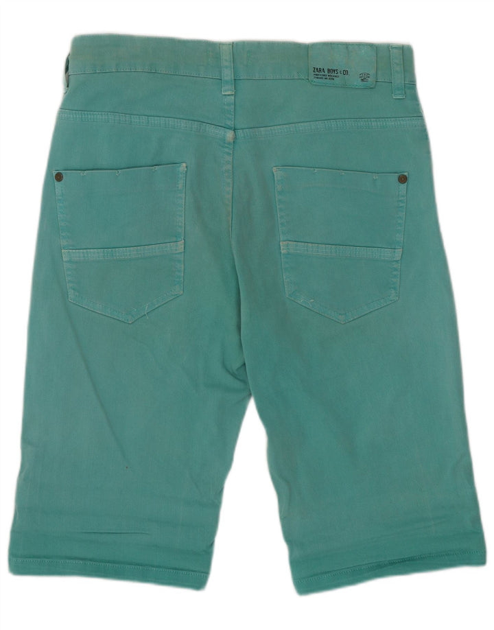 Pantaloncini casual da ragazzo Zara 13-14 anni W28 Verde