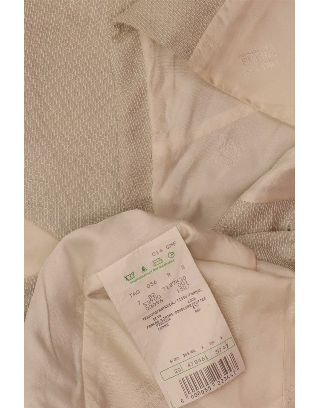 Gilet Vintage da Uomo IT 56 2XL Grigio Seta
