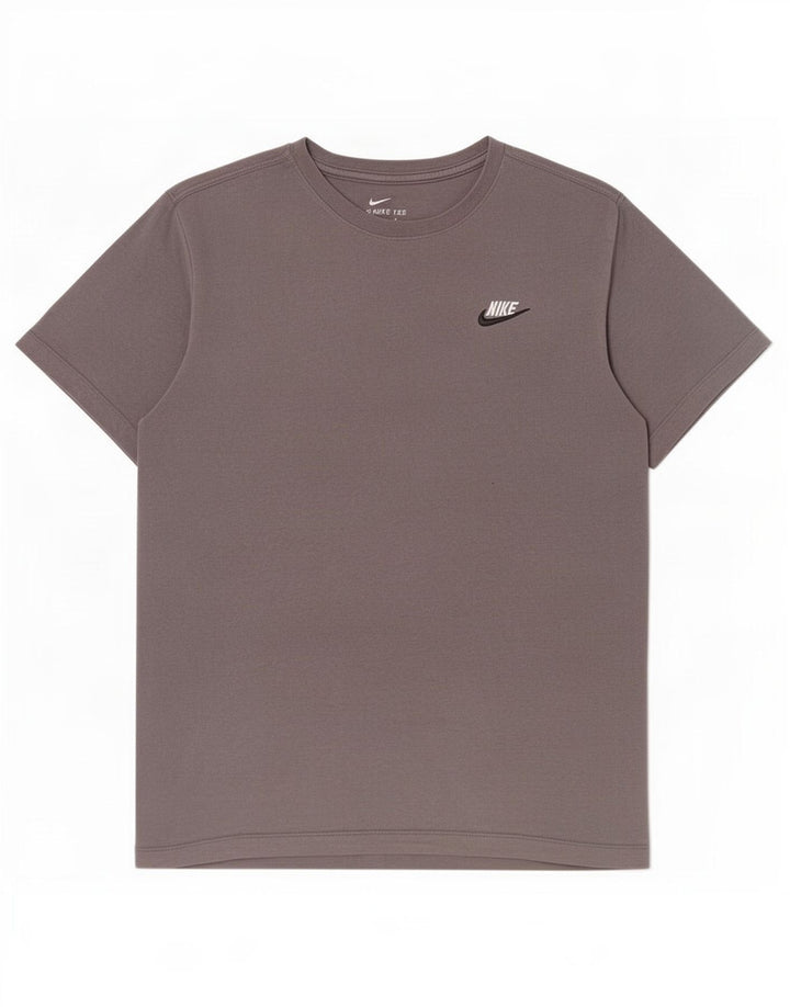 T-shirt Nike Regular da uomo, piccola, in cotone grigio