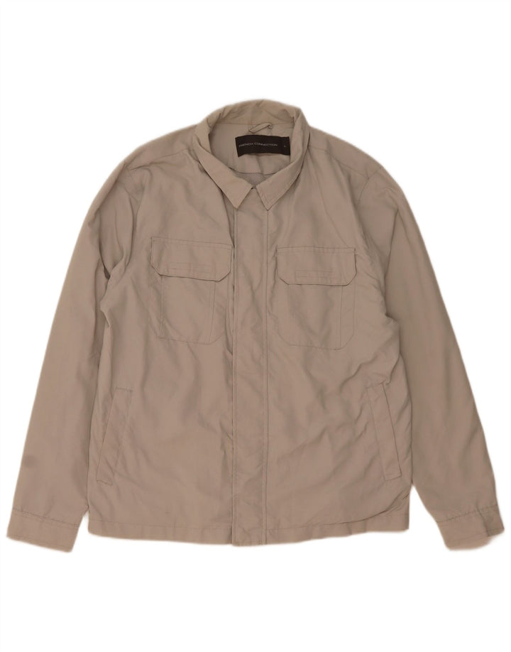Giacca utility da uomo French Connection UK 40 Large Beige Poliammide