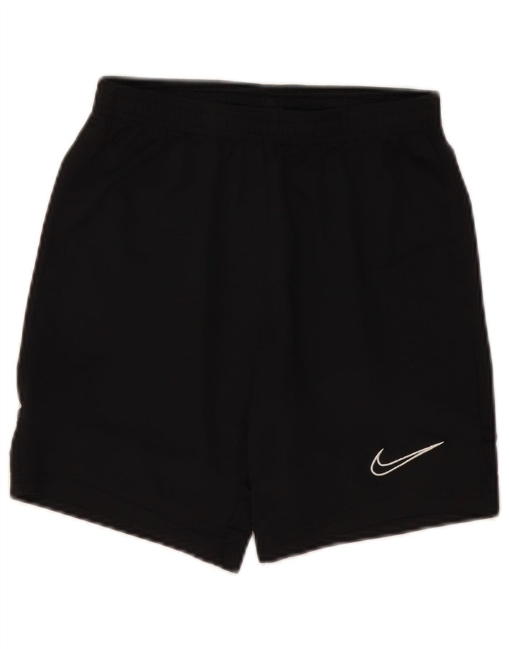 Pantaloncini sportivi NIKE da ragazzo Dri Fit 10-11 anni medio nero poliestere