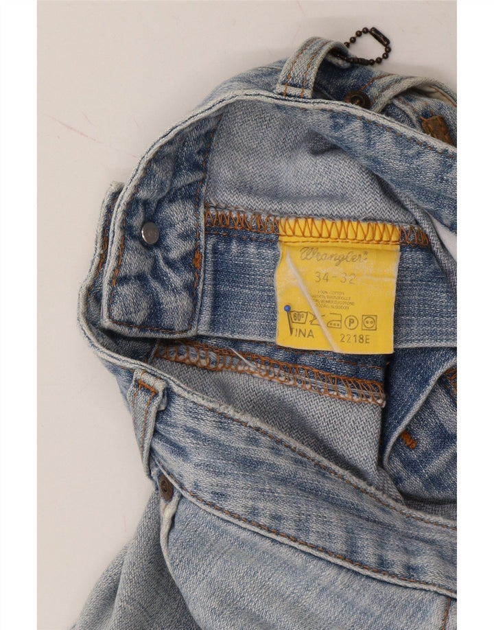 WRANGLER Womens TIna Cropped Jeans W34 L23 Blue Vintage Wrangler and Second-Hand Wrangler from Messina Hembry 