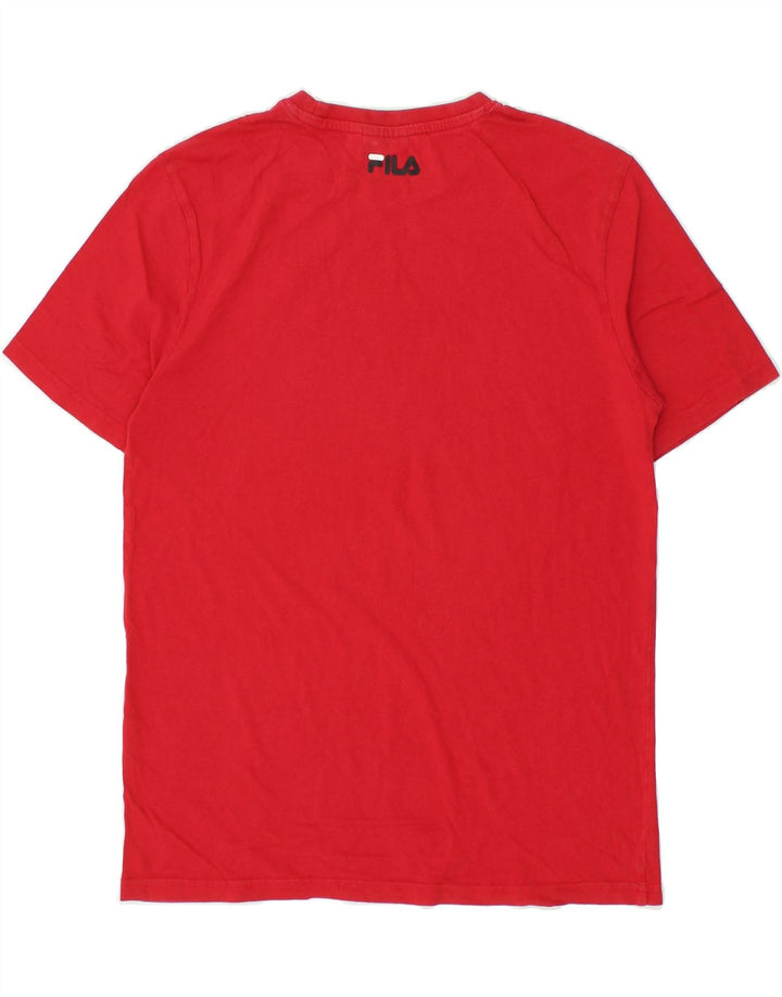 Mens Graphic T-Shirt Top Small | Vintage Fila | Thrift | Second-Hand Fila | Used Clothing | Messina Hembry 
