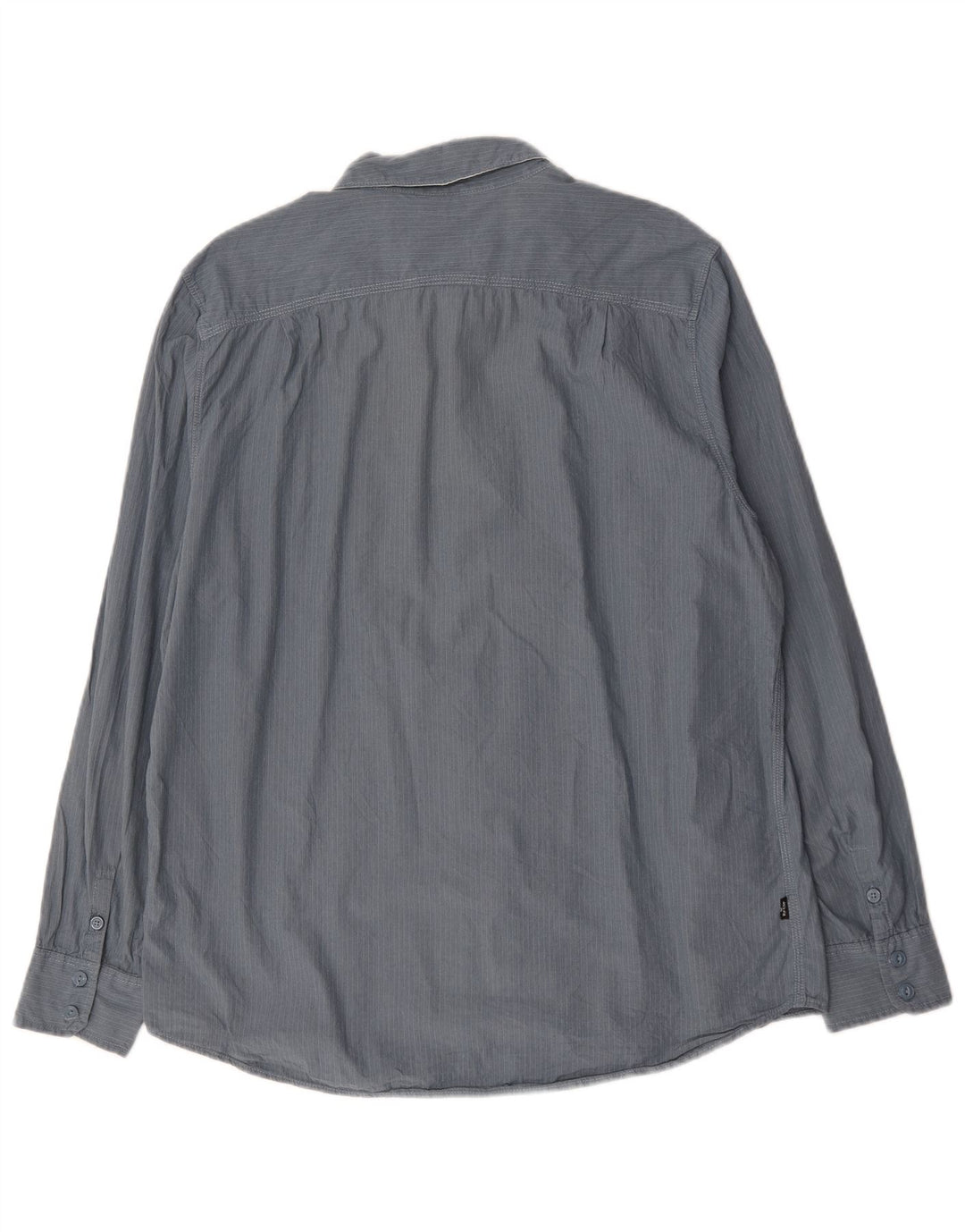Camicia Levi's da uomo XL in cotone a righe grigie