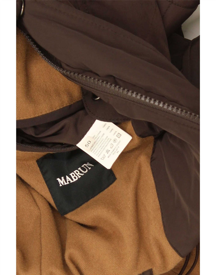 Giacca Trapuntata Uomo Mabrun IT 50 Large Marrone Poliestere