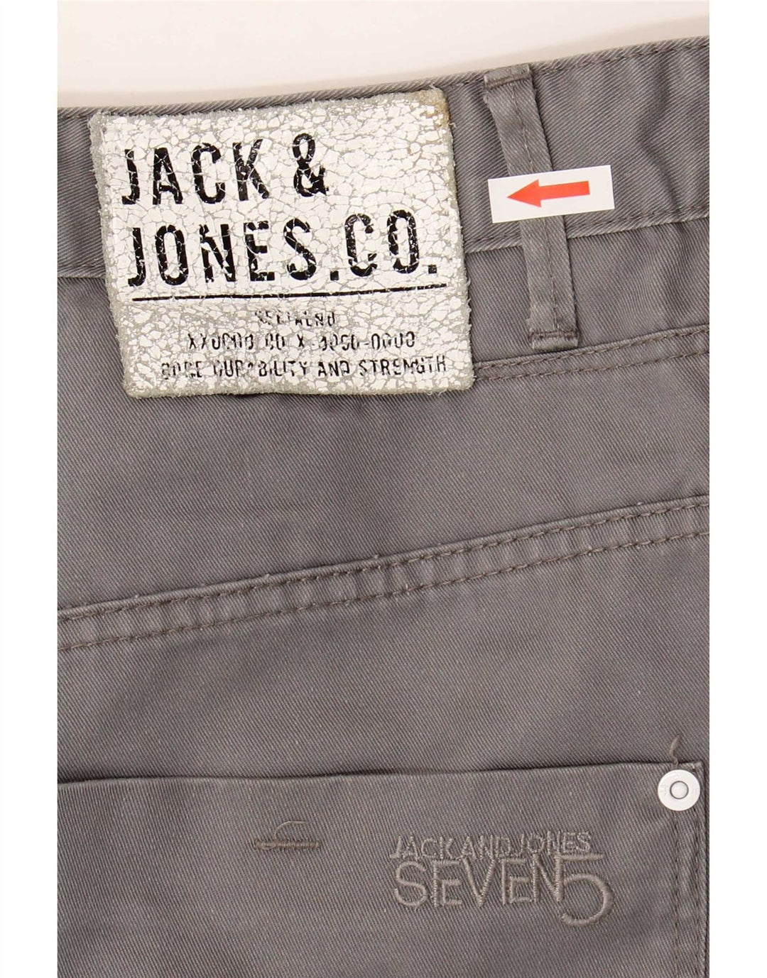 Pantaloncini casual da uomo Jack & Jones W32 Grigio medio