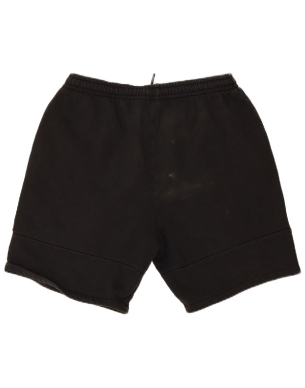 Pantaloncini sportivi Lacoste da uomo con vestibilità regolare grafica taglia 5 grande in cotone nero