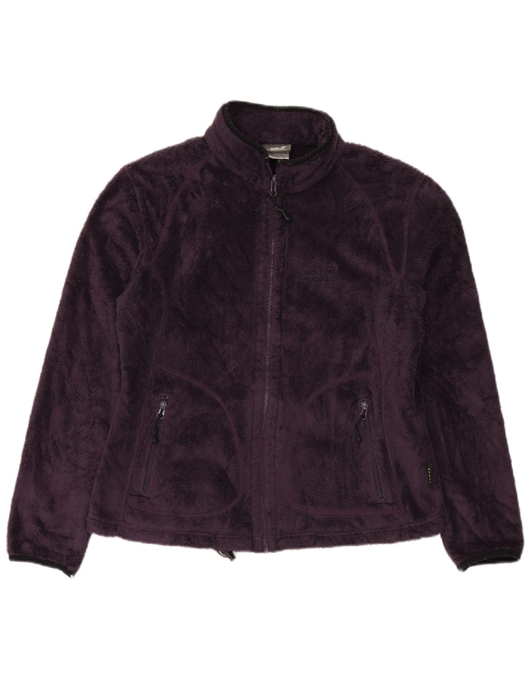 Giacca in pile da donna Jack Wolfskin UK 16 Large Viola Poliestere