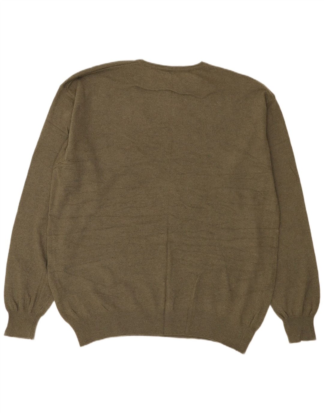 Maglione maglione girocollo da uomo Kappa 3XL lana kaki